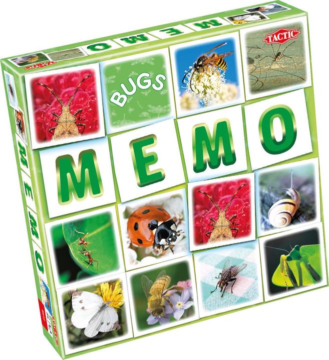 Productafbeelding Tactic Memo Insecten (Meertalig)