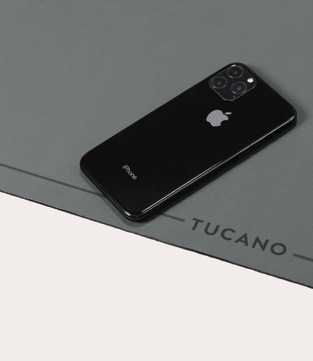 Actual product image Tucano DESK PAD pad for home office, neoprene, dark grey