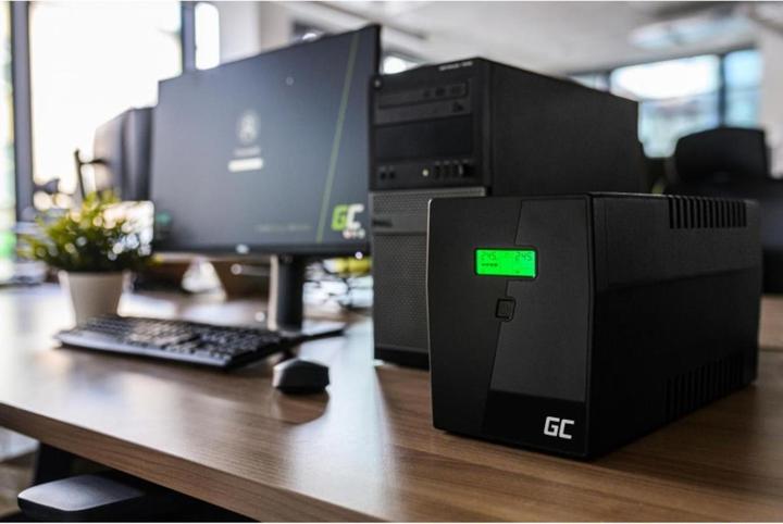 Image du produit GreenCell UPS05 (1200 VA, 2000 W, Double convertisseur en ligne Onduleur)