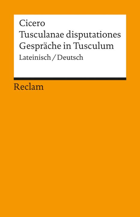 Produktbild Gespräche in Tusculum (Deutsch, Cicero, Ernst Alfred Kirfel, 1997)