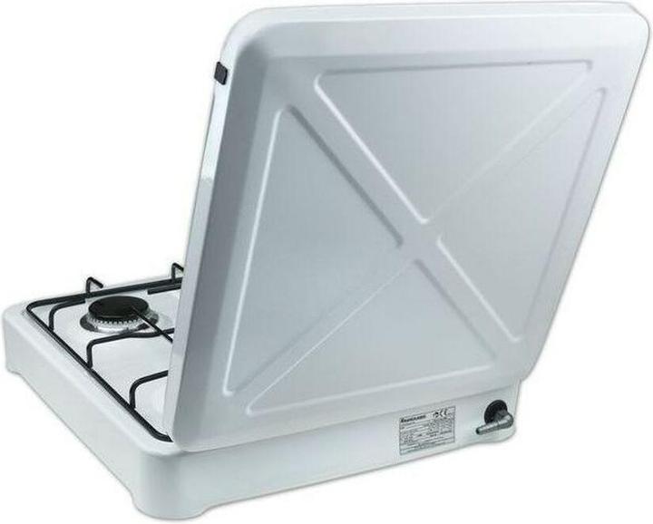 Image du produit Ravanson K-04T cooker Black, White Countertop Gas 4 zone (s)
