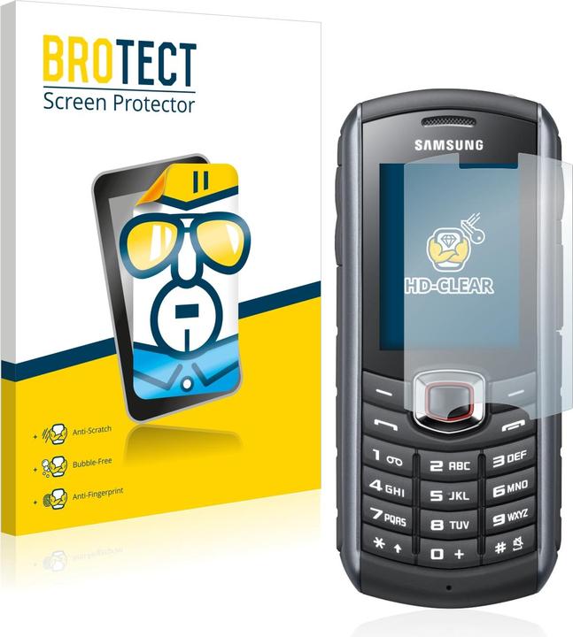Actual product image BROTECT Screen Protector Clear (2 Piece, Samsung GT-B2710)