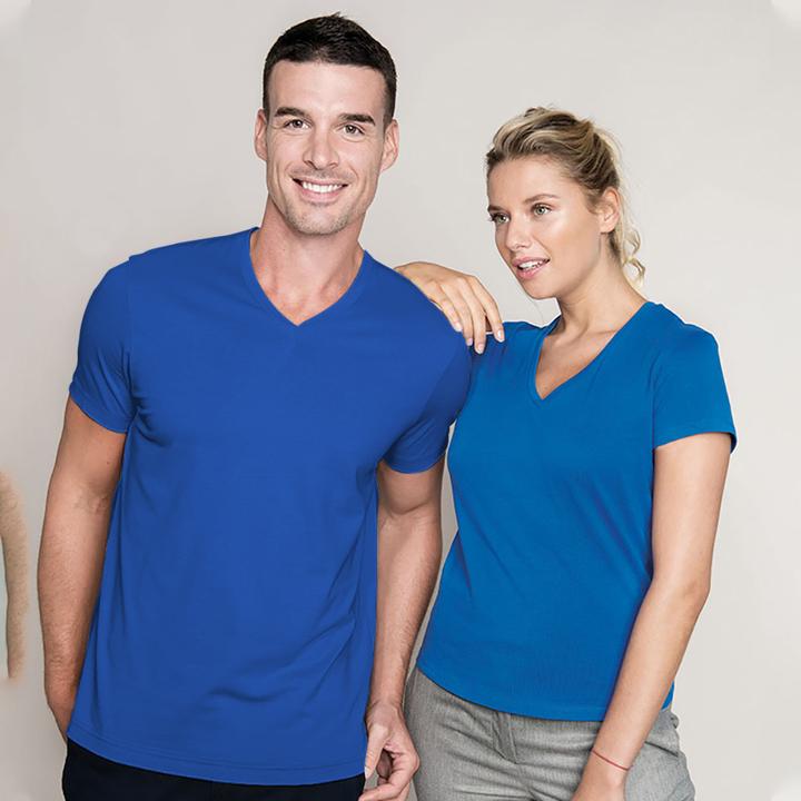Image du produit Kariban T-shirt Slim Fit col V (XL)