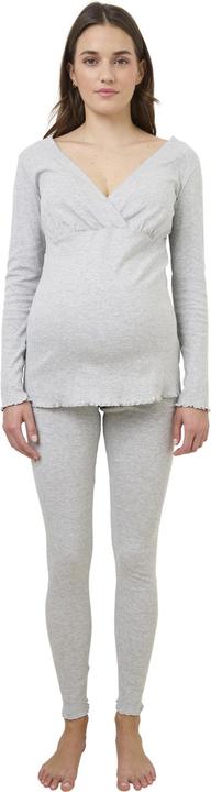 Produktbild Vertbaudet Umstands-Schlafanzug: Sleepshirt & Leggings (42)