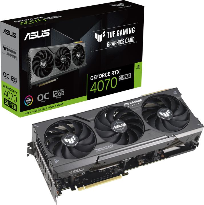 Produktbild ASUS TUF Gaming GeForce RTX 4070 SUPER OC (12 GB)