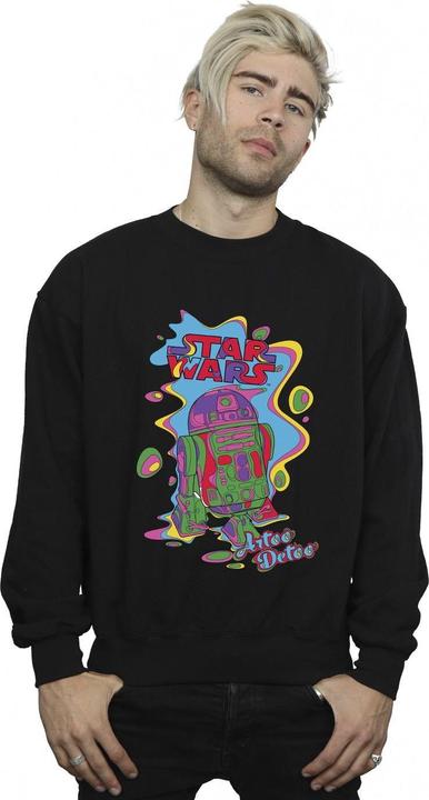 Actual product image Star Wars Mens R2D2 Pop Art Sweatshirt (XXL)