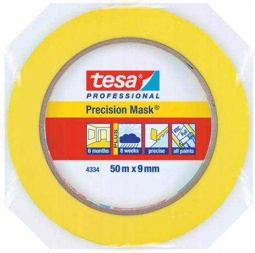 Actual product image tesa 04334 Precision tape for cutting Col. 50 m x 9 mm (9 mm)