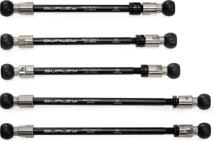 Burley COHO M12x1.75, 197mm, perno passante COHO