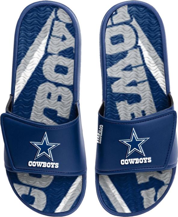 Actual product image Foco Dallas Cowboys NFL GEL Sport Slides - 45/46 (45)