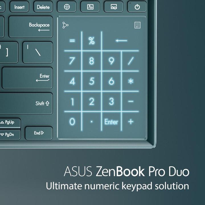 Actual product image ASUS ZenBook Pro Duo UX581GV-H2001R (15.60", Intel Core i9-9980HK, 32 GB, 1000 GB)