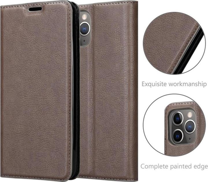 Actual product image Cadorabo Book Invisible Magnet Cover (Apple iPhone 12 Pro Max)