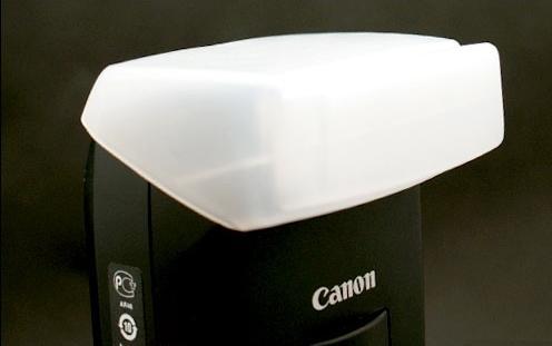 Actual product image JJC Flash Bounce Canon 220 EX (Flash diffuser)