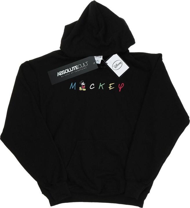 Immagine prodotto Disney Mickey Mouse Wording Logo Felpa con Cappuccio Uomo (S)