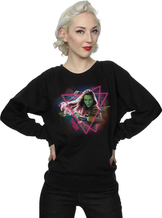 Image du produit - Sweat GUARDIANS OF THE GALAXY NEON GAMORA - Femme (XXL)