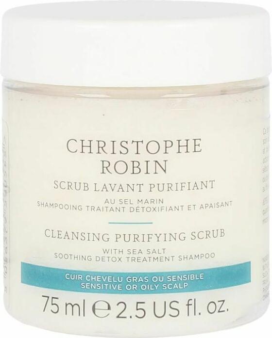 Christophe Robin Cleansing Purifying Scrub with Sea Salt (75 ml, Flüssiges Shampoo)