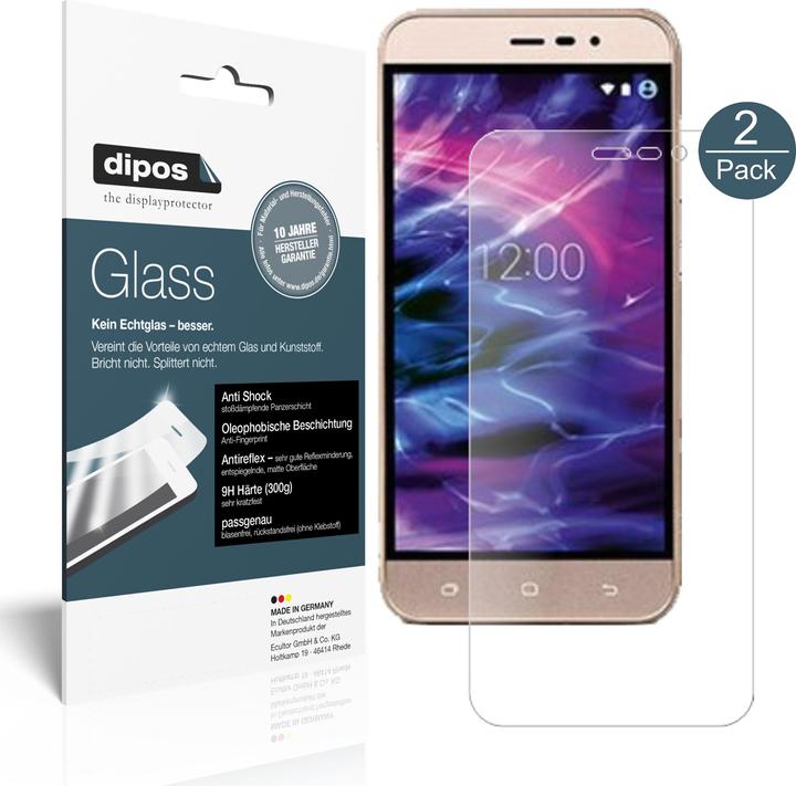 Actual product image Dipos Screen Protector Anti-Shock (1 Piece, Medion Life P5006)