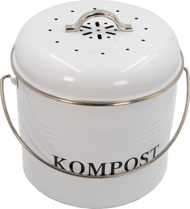 Actual product image Intirilife Organic waste bin incl. 2 carbon filters odour-tight with swivel handle (3 l)
