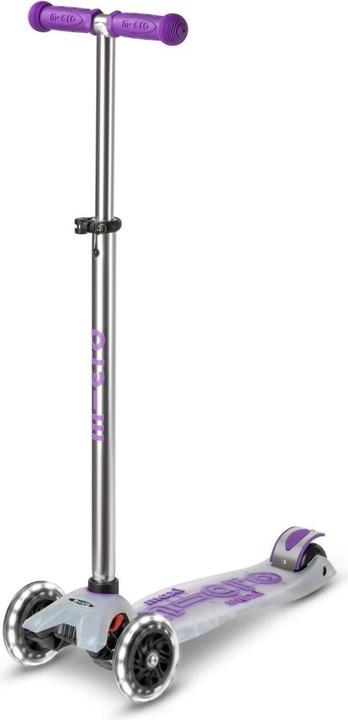 Produktbild Micro Stuntscooter Deluxe Flux LED Purple