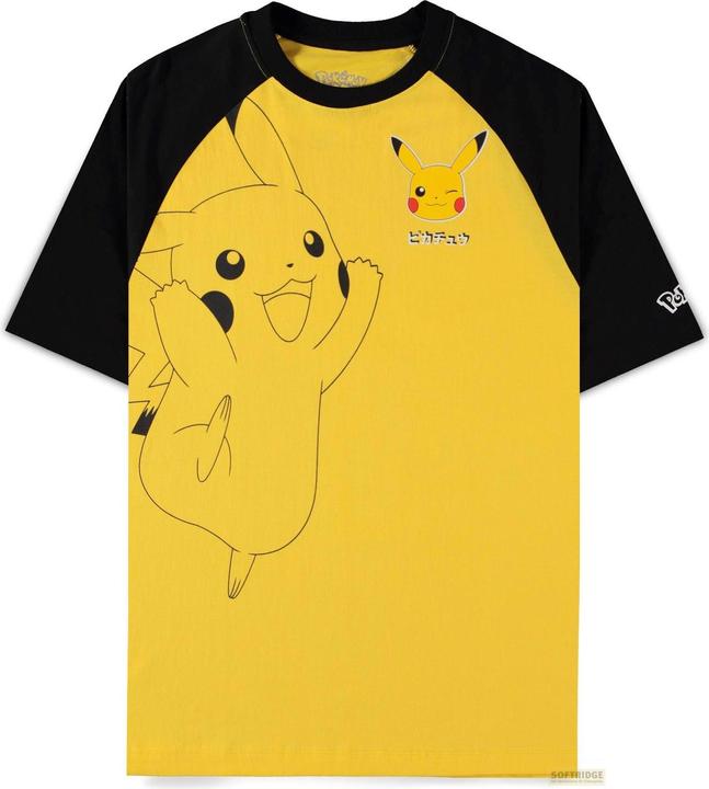 Difuzed Pokémon - Pikachu Loose Fit Unisex T-shirt - L (L)