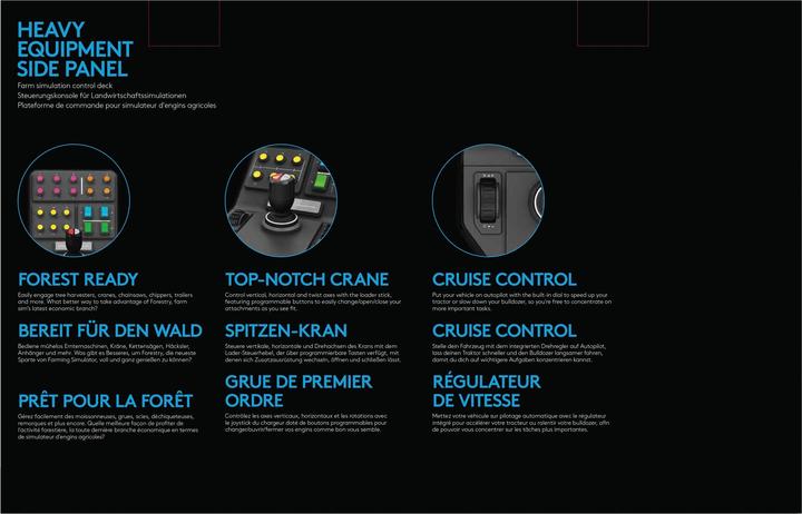 Produktbild Logitech G Saitek Farm Sim Vehicle Side Panel (PC)