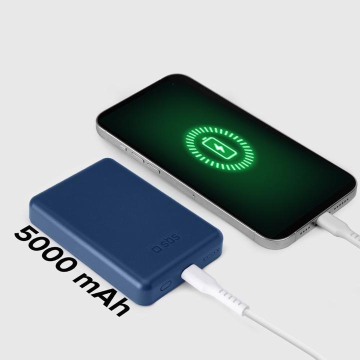 Immagine prodotto SBS Banco di energia magnetico wireless da 5000 mAh (5000 mAh)