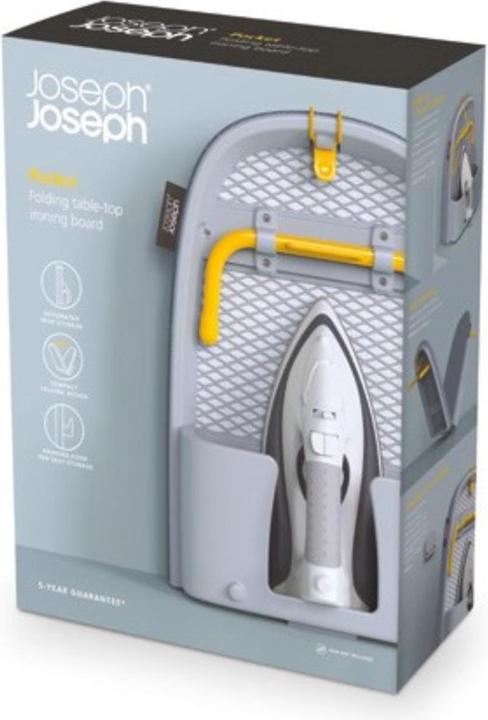Image du produit Joseph Joseph Pocket? planche à repasser de table pliable et compacte idéale (90 x 33 cm)