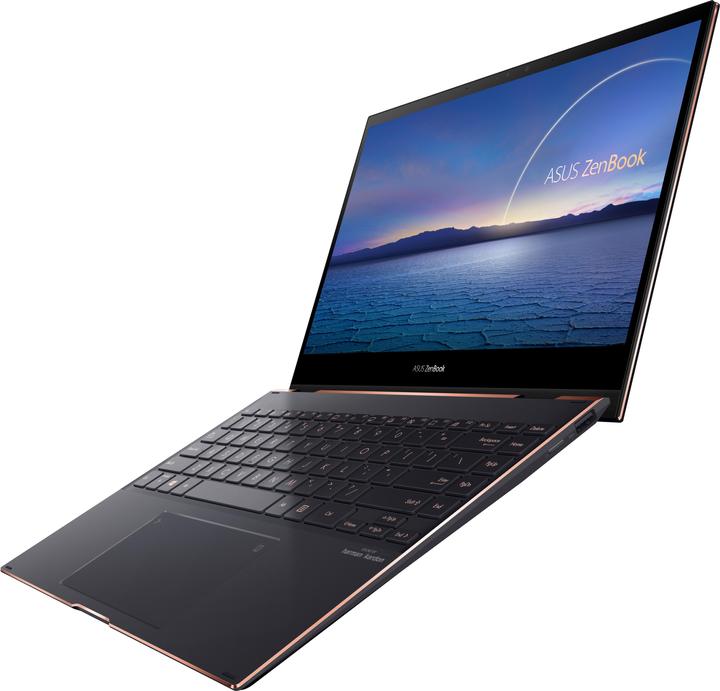 Produktbild ASUS Zenbook Flip S UX371EA HL003R - Flip-Design - Core i7 1165G7 / 2.8 GHz - Evo - W (13.30", Intel Core i7-1165G7, 16 GB, 1000 GB, DE)