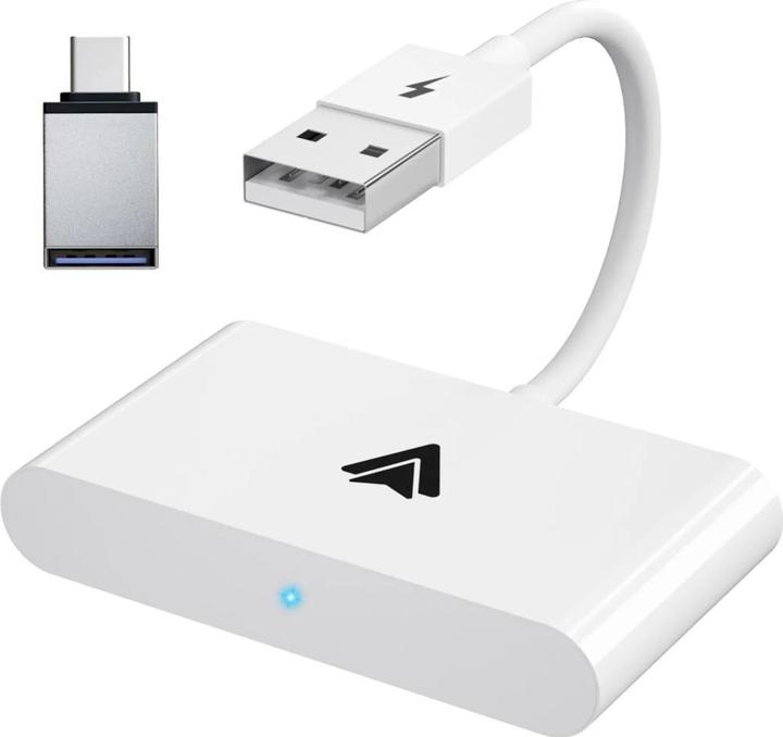 Actual product image PowerGuard Android Auto Wireless Adapter for Android Smartphones & Cars