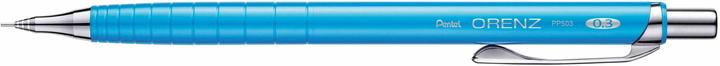 Actual product image Pentel Mechanical pencil Orenz 0.3mm light blue (0.30 mm, HB, 1 x)