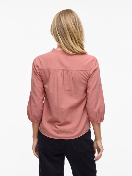 Immagine prodotto Vila VIPETRA Split Neck Oberteil mit 3/4-Ärmeln (40)