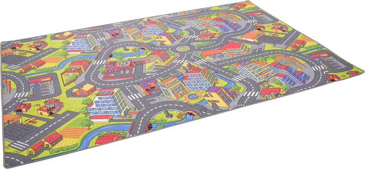 Snapstyle Tappeto da gioco per bambini Little Town 3D (200 x 200 cm)