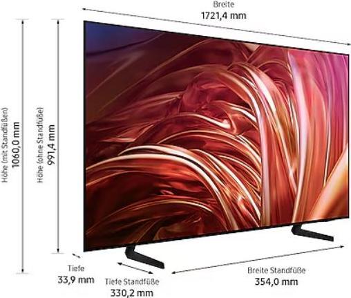 Produktbild Samsung 77" OLED 4K S85D Tizen OS™ Smart TV (2024) (77", S85D, OLED, 4K, 2024)