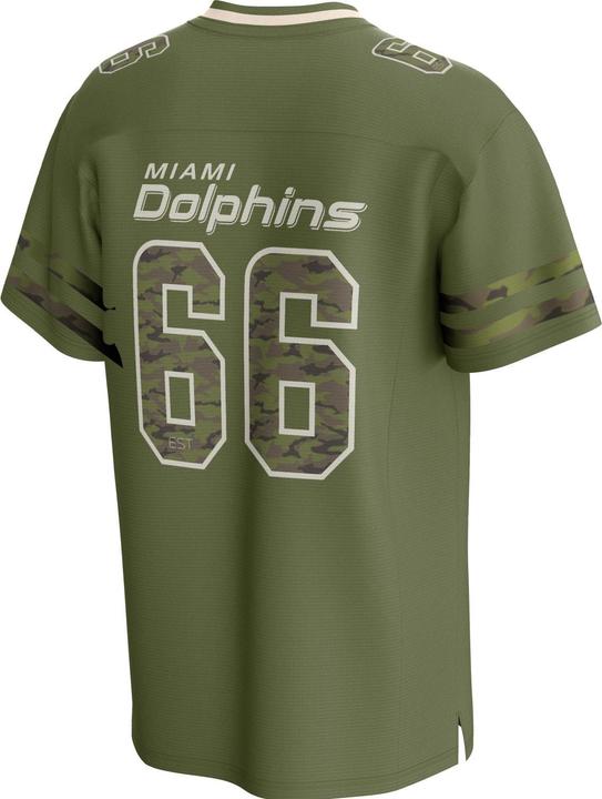 Immagine prodotto Fanatics Miami Dolphins NFL Supporters Jersey oliv camo - S (S)