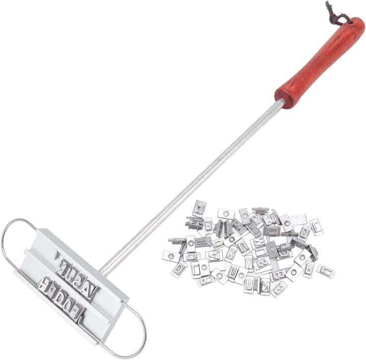 Image du produit Auhx Grill-Brandeisen für Steak, tragbar