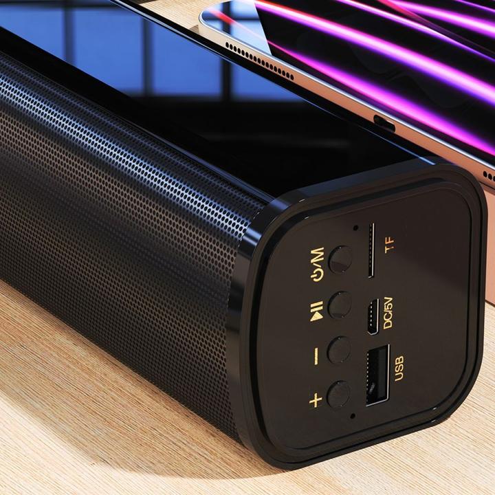 Image du produit Dudao Y2+ Bluetooth 5.0 speaker 2400 mAh - noir (6 h)