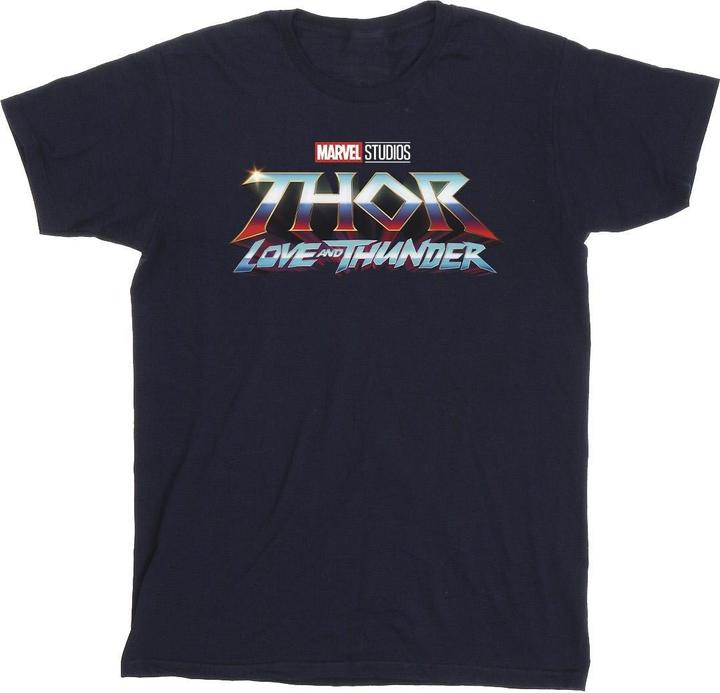 Image du produit - T-shirt THOR LOVE AND THUNDER LOGO - Homme (L)