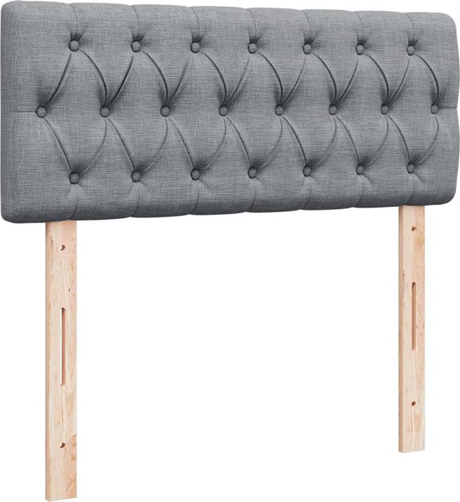Produktbild VidaXL Bo x springbett mit Matratze 120 x 190 cm Stoff (120 x 190 cm)