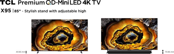 Actual product image TCL 85X955 (85", Mini-LED, LED, 4K, 2023)