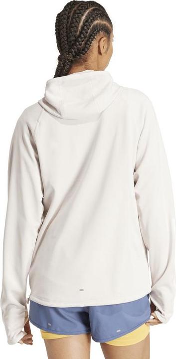 Immagine prodotto adidas Felpa con cappuccio Own The Run 3-Stripes da donna (M)
