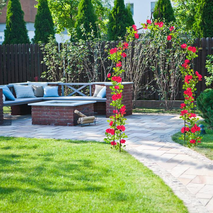 Actual product image Relaxdays Rose arch (38 cm, 140 cm)