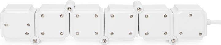 Produktbild Digitus Flexible 4-fach Steckdosenleiste mit 2 USB-Anschlüssen & Schalter (4 x, CEE 7/3, 1.60 m)