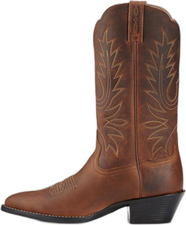 Actual product image Ariat 's leather western boots heritage r toe (36.5)