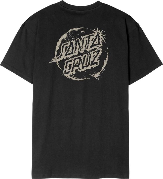 Santa Cruz Erode Dot Mono T-Shirt (S)