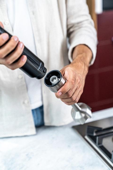 Produktbild Zwilling Enfinigy Stabmixer inkl. Becher u Vakuumdeckel schwarz