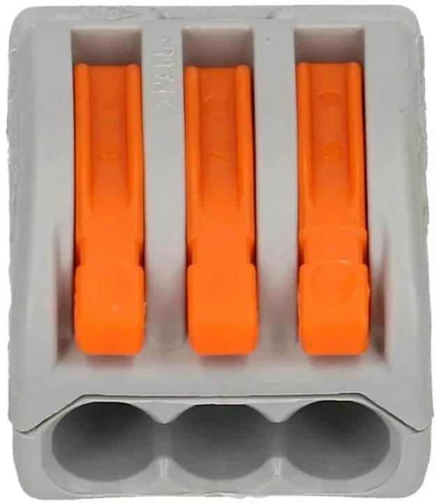 Image du produit Wago Terminal de connexion COMPACT 3-fold
