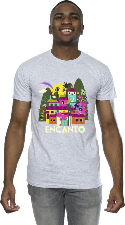 Immagine prodotto Disney Encanto Many Houses Maglietta Uomo (XXL)