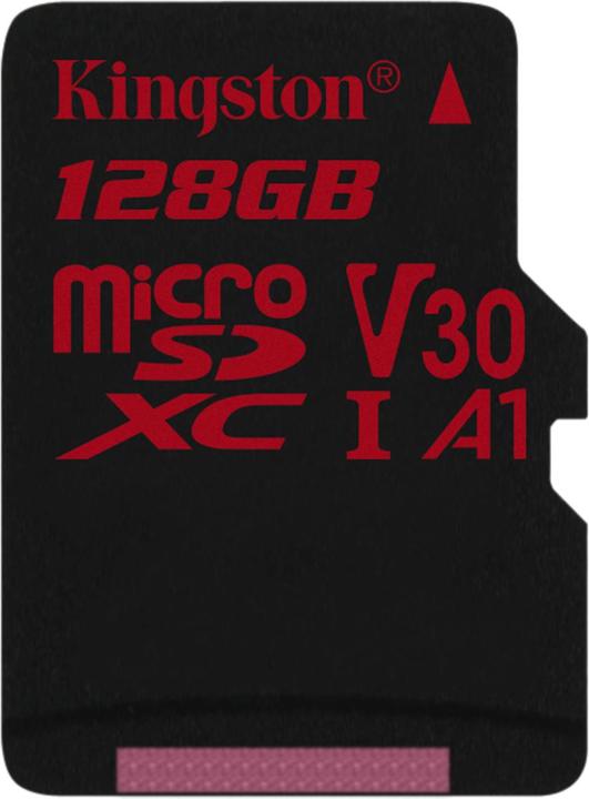 Produktbild Kingston Canvas React microSDXC (128 GB, microSDXC, U3, UHS-I)