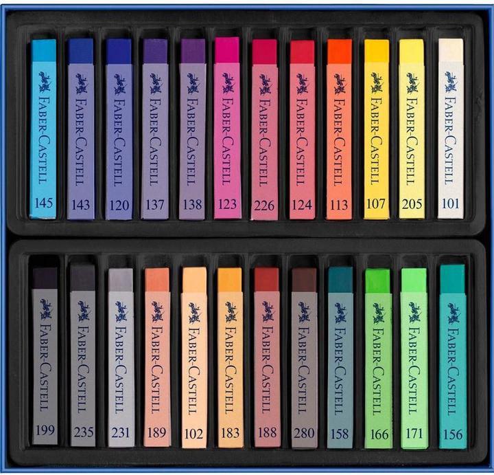 Produktbild Faber-Castell Softpastellkreide (Mehrfarbig, 24 x)