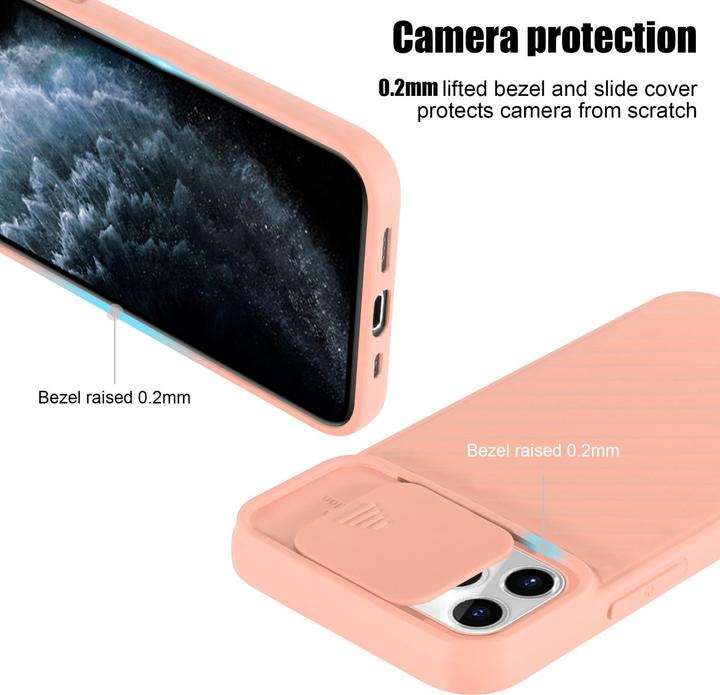 Immagine prodotto Cadorabo Cover in TPU con protezione della fotocamera (Apple iPhone 11 Pro)
