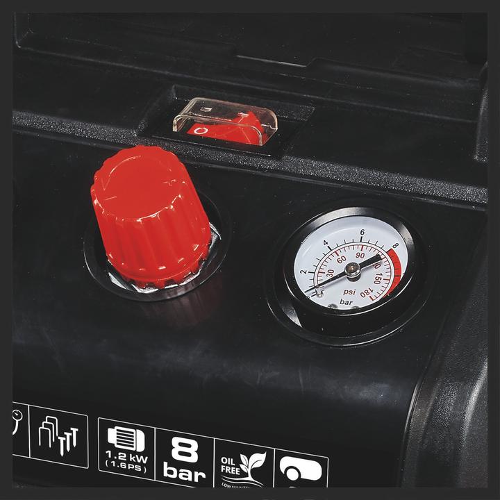 Produktbild Einhell TC-AC 190/6/8 OF Set (8 Bar, 6 l)